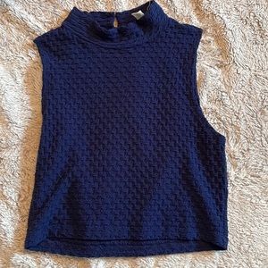 Turtle neck, short sleeve, crop top